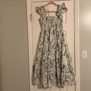 Hill House spring chintz print nap dress